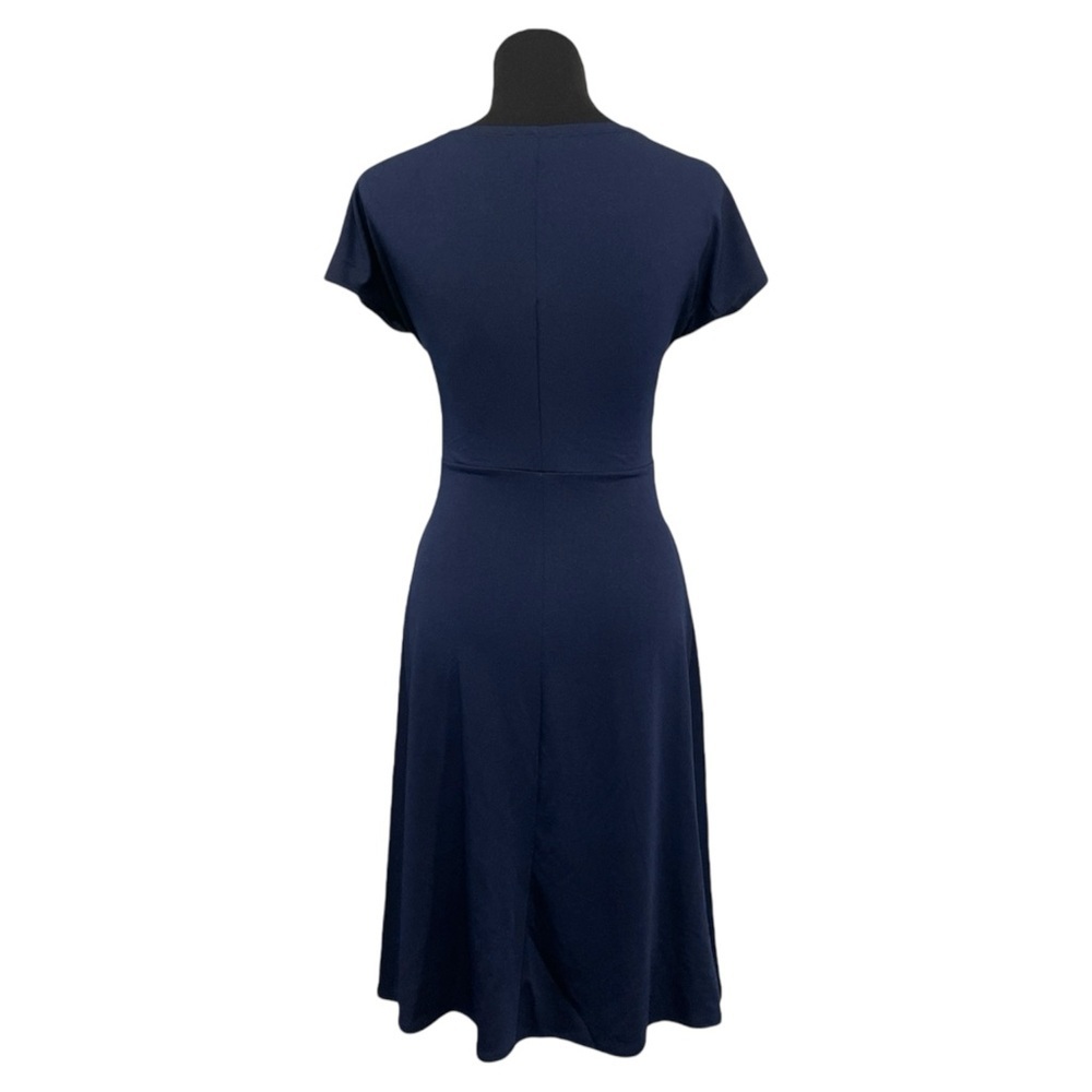 Blue A-Line Midi Dress NWT - Picture 3 of 3